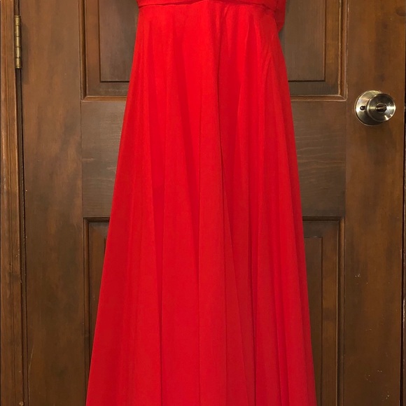 Red Formal Dress - Picture 7 of 9